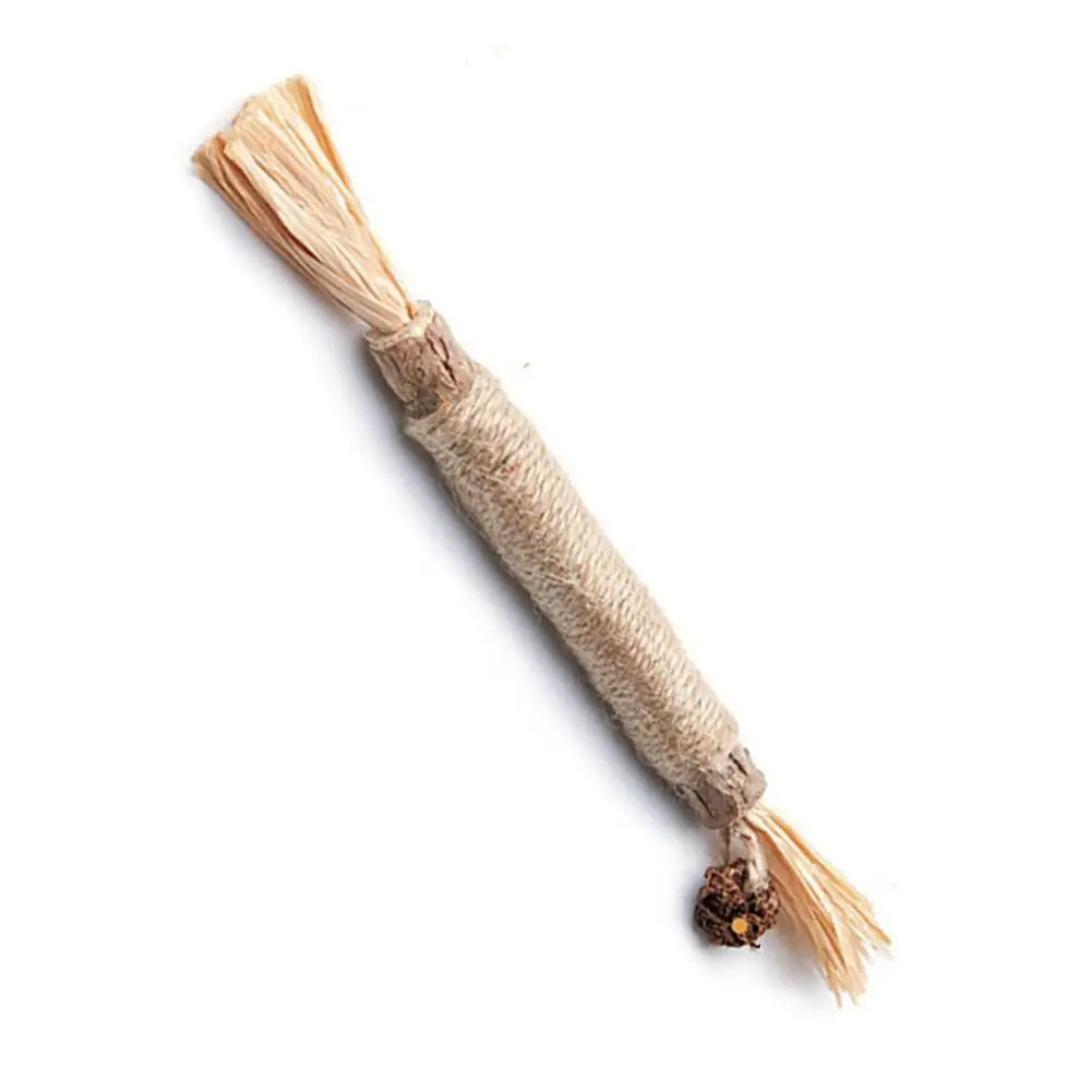 🐱 Natural Cat Chew Toy – Silvervine &amp; Catnip Dental Stick